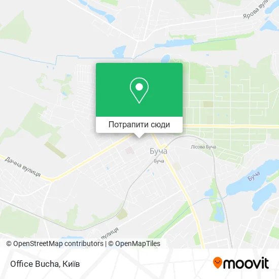 Карта Office Bucha