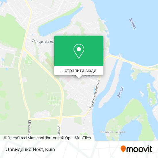 Карта Давиденко Nest