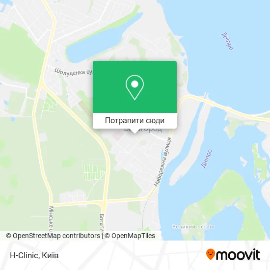 Карта H-Clinic