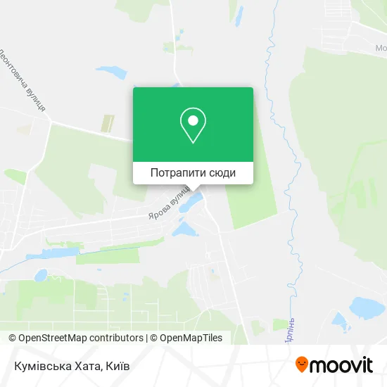 Карта Кумівська Хата