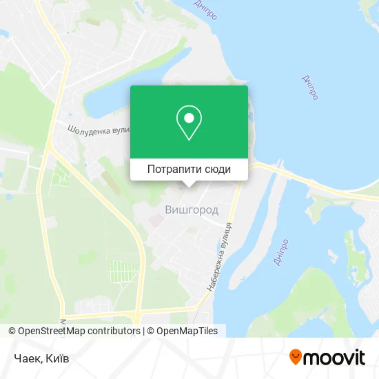 Карта Чаек
