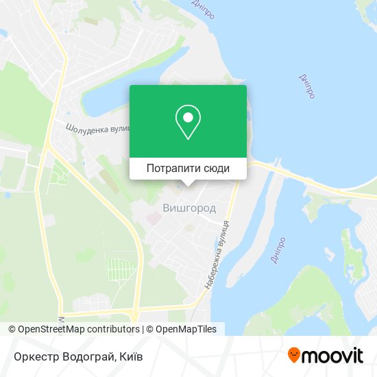 Карта Оркестр Водограй