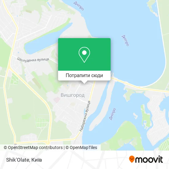Карта Shik'Olate