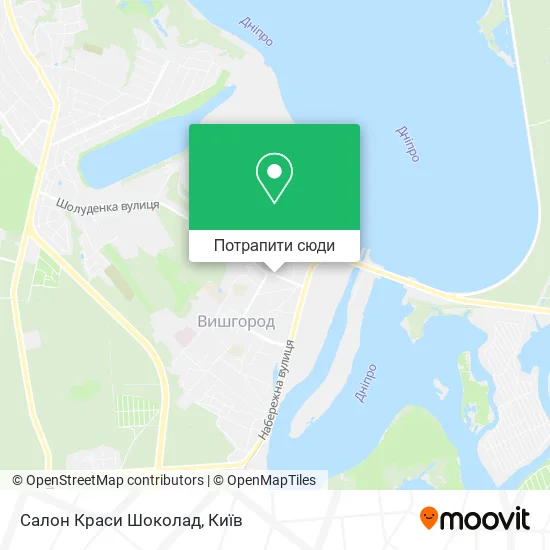 Карта Салон Краси Шоколад