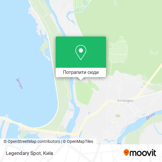 Карта Legendary Spot