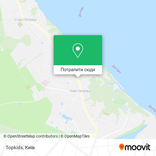 Карта Topkids