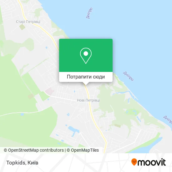 Карта Topkids