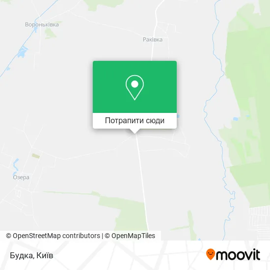Карта Будка