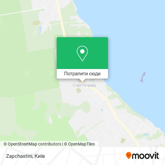 Карта Zapchastini