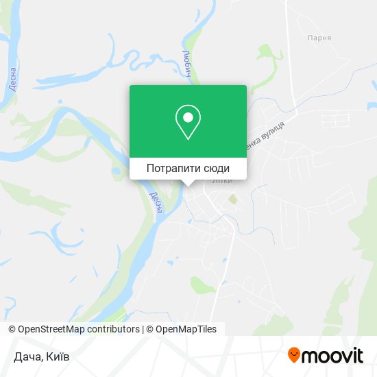 Карта Дача
