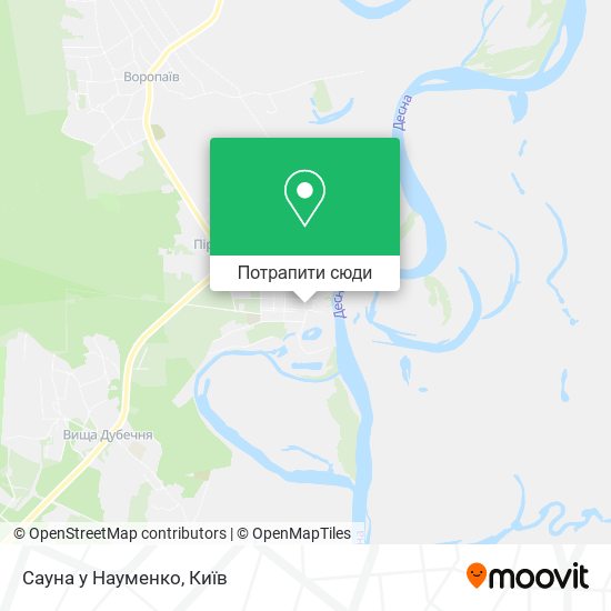 Карта Сауна у Науменко