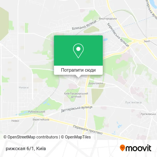 Карта рижская 6/1