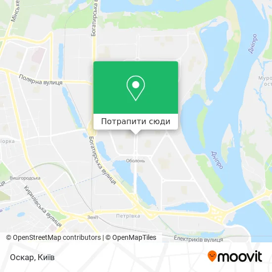 Карта Оскар