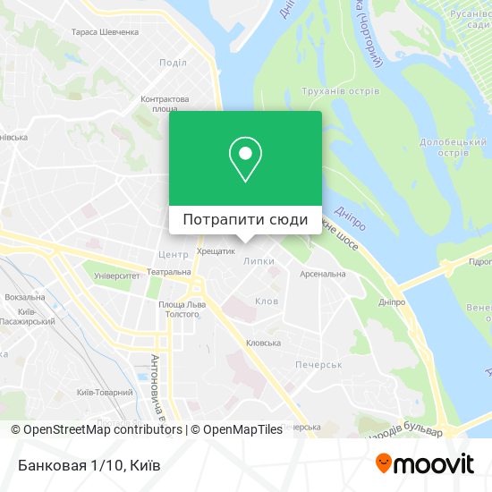 Карта Банковая 1/10