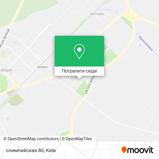 Карта олимпийская 8б