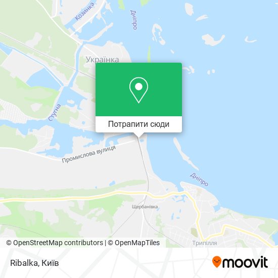 Карта Ribalka