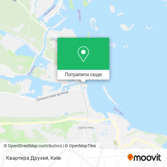 Карта Квартира Друзей