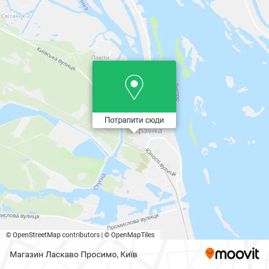 Карта Магазин Ласкаво Просимо