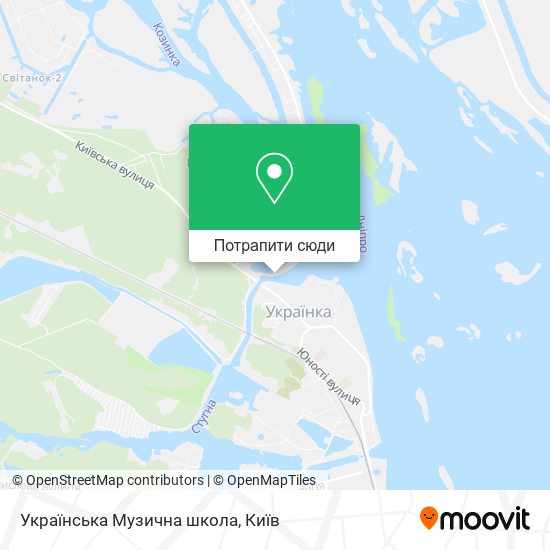 Карта Українська Музична школа