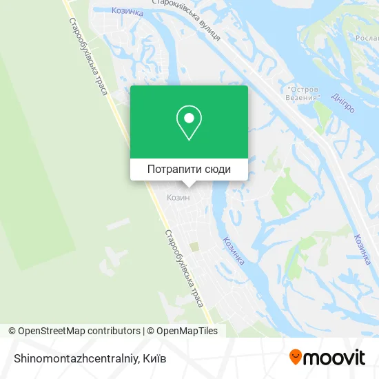 Карта Shinomontazhcentralniy