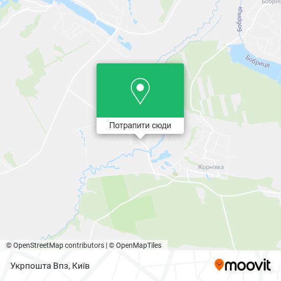 Карта Укрпошта Впз