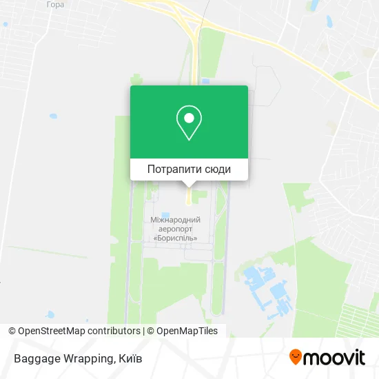 Карта Baggage Wrapping