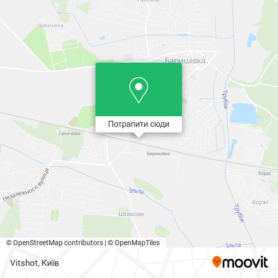Карта Vitshot
