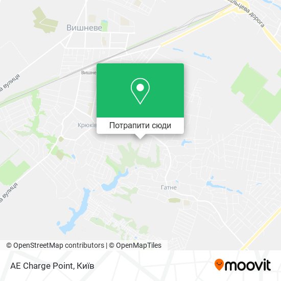 Карта AE Charge Point