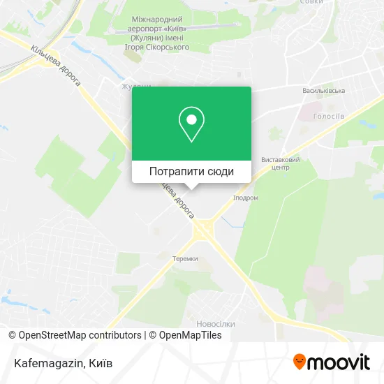 Карта Kafemagazin