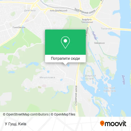 Карта У Гущi