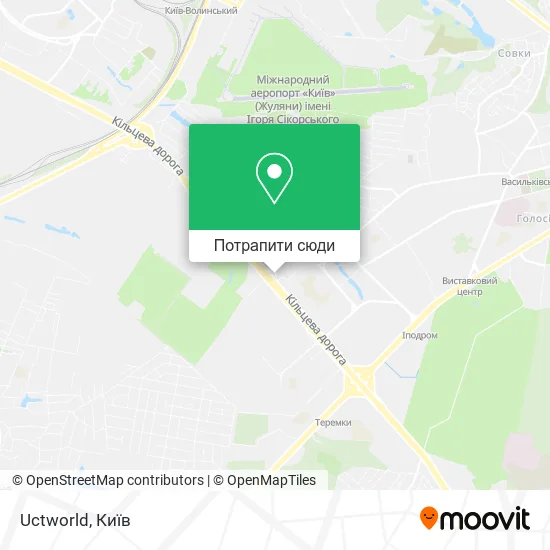 Карта Uctworld