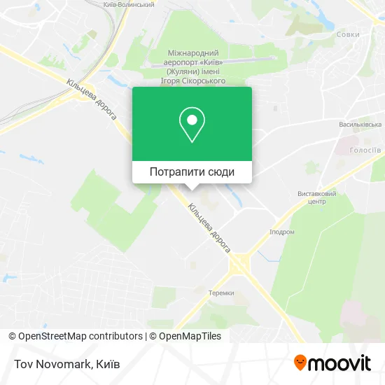 Карта Tov Novomark