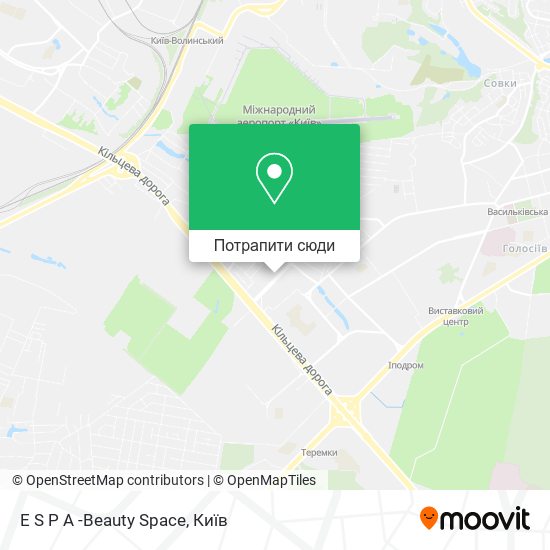 Карта E S P A -Beauty Space