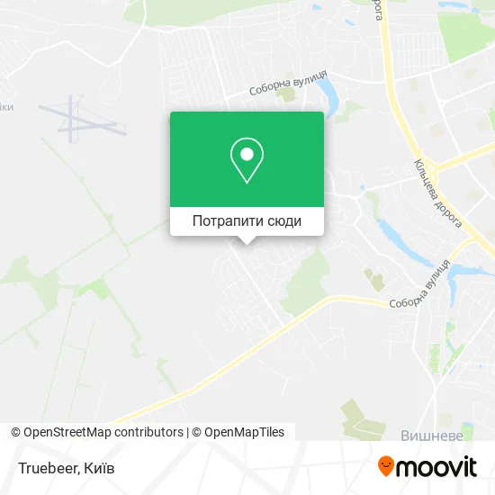 Карта Truebeer