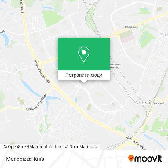 Карта Monopizza