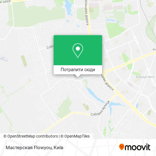 Карта Мастерская Flowyou