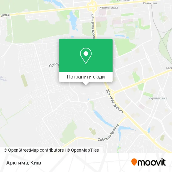 Карта Арктима
