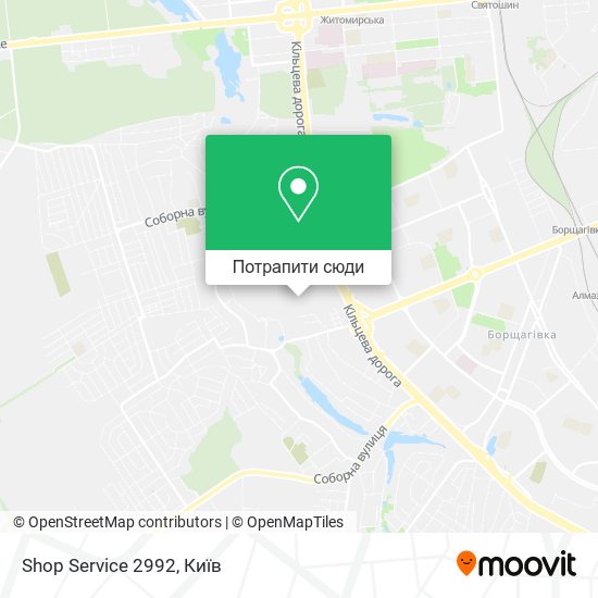 Карта Shop Service 2992