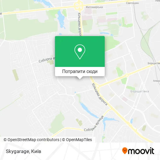 Карта Skygarage