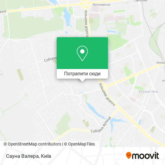 Карта Сауна Валера