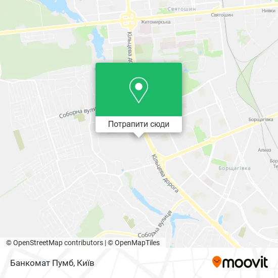 Карта Банкомат Пумб