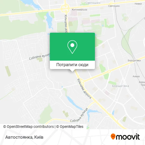 Карта Автостоянка