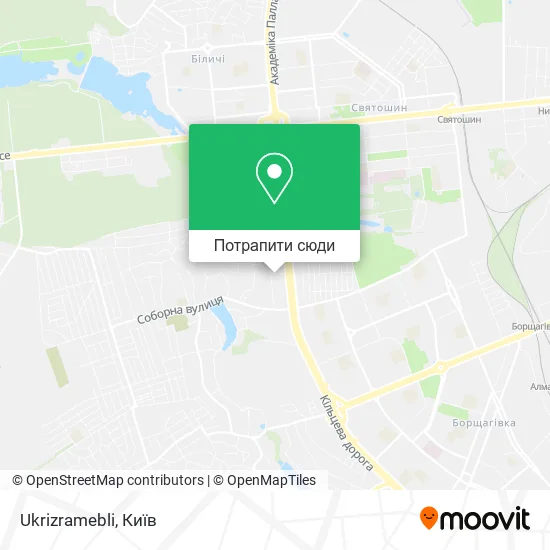 Карта Ukrizramebli