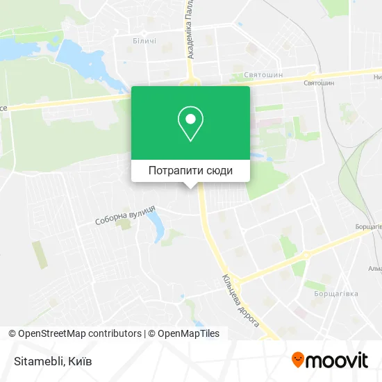 Карта Sitamebli