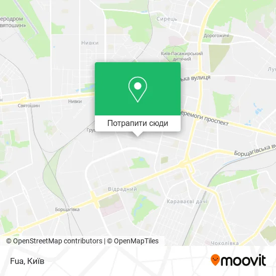 Карта Fua