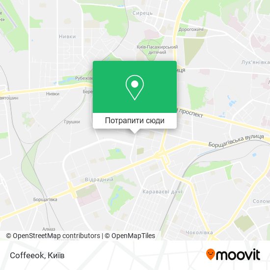 Карта Coffeeok
