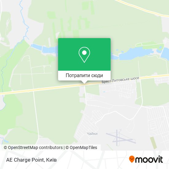 Карта AE Charge Point
