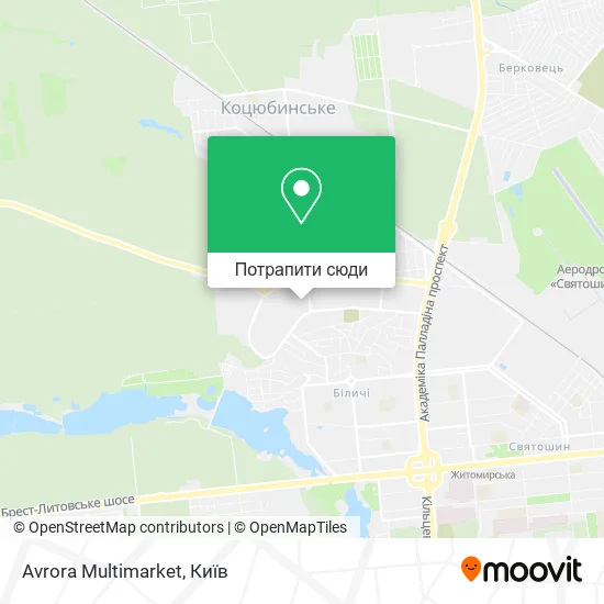 Карта Avrora Multimarket