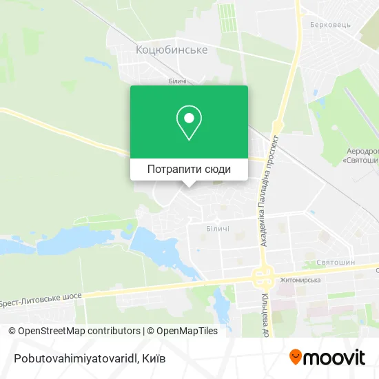 Карта Pobutovahimiyatovaridl
