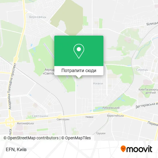 Карта EFN